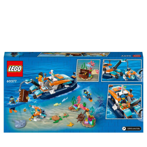 LEGO City 60377 - Meeresforscher-Boot