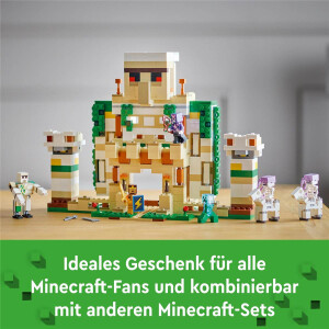 LEGO Minecraft 21250 - Die Eisengolem-Festung