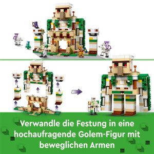 LEGO Minecraft 21250 - Die Eisengolem-Festung