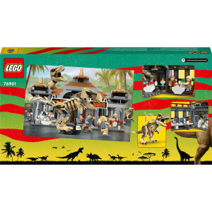 LEGO Jurassic World 76961 Angriff des T.Rex und des Raptors aufs Besucherzentrum