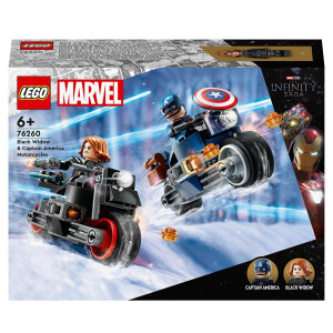 LEGO Marvel 76260 Black Widows & Captain Americas Motorräder