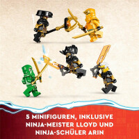 LEGO NINJAGO 71794 Lloyds und Arins Training-Mechs