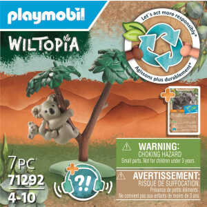 PLAYMOBIL 71292 Wiltopia - Koala mit Jungtier