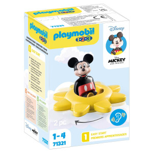 PLAYMOBIL 1.2.3 &amp; Disney: Mickys Drehsonne mit...