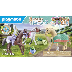 PLAYMOBIL 71356 3 Pferde: Morgan, Quarter Horse &...