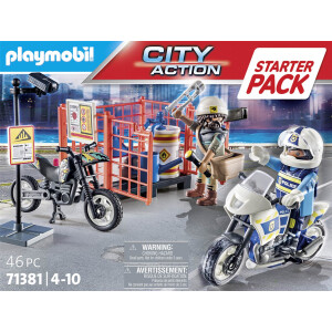 PLAYMOBIL 71381 Starter Pack Polizei