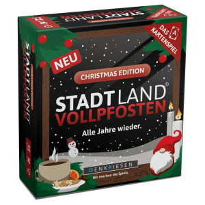 STADT LAND VOLLPFOSTEN: Das Kartenspiel – CHRISTMAS...