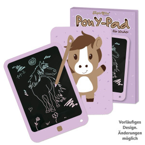 TapirElla Pony-Pad, LCD Zaubermaltafel f&uuml;r Kinder