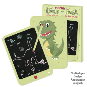TapirElla Dino-Pad, LCD Zaubermaltafel für Kinder
