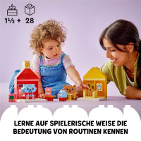 LEGO DUPLO My First 10414 Alltagsroutinen: Essen & Schlafenszeit