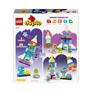 LEGO DUPLO Town 10422 3-in-1-Spaceshuttle für viele...