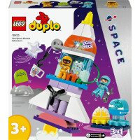 LEGO DUPLO Town 10422 3-in-1-Spaceshuttle für viele Abenteuer