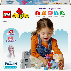 LEGO DUPLO Disney TM 10418 Elsa und Bruni im Zauberwald