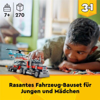 LEGO Creator 31146 Tieflader mit Hubschrauber
