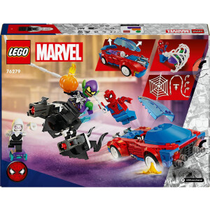 LEGO Super Heroes 76279 Spider-Mans Rennauto & Venom...
