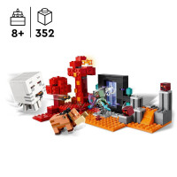 LEGO Minecraft 21255 Hinterhalt am Netherportal