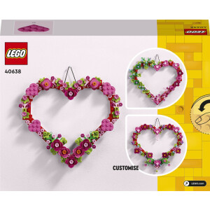 LEGO Iconic 40638 Herz-Deko