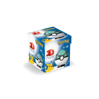 Ravensburger 3D Puzzle 11581 - Puzzle-Ball Pokémon Pokéballs - Netzball - [EN] Net Ball - für große und kleine Pokémon Fans ab 6 Jahren