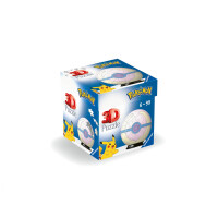 Ravensburger 3D Puzzle 11582 - Puzzle-Ball Pokémon Pokéballs - Heilball - [EN] Heal Ball - für große und kleine Pokémon Fans ab 6 Jahren