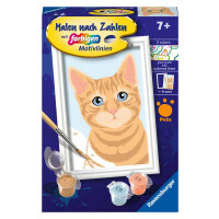 Ravensburger Malen nach Zahlen 23756 - Niedliche Katze - Kinder ab 7 Jahren