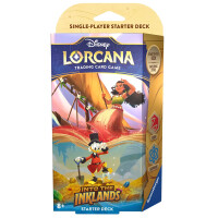 Disney Lorcana Trading Card Game: Die Tintenlande - Starter Deck Rubin und Saphir  (Englisch)