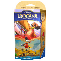 Disney Lorcana Trading Card Game: Die Tintenlande - Starter Deck Rubin und Saphir  (Deutsch)