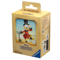 Disney Lorcana Trading Card Game: Die Tintenlande - Deck Box Dagobert Duck