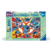Ravensburger Kinderpuzzle 12001071 - In meiner Welt -  100 Teile XXL Stitch Puzzle für Kinder ab 6 Jahren