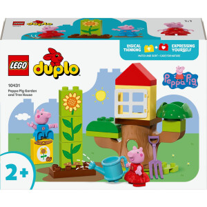 LEGO DUPLO Peppa Pig 10431 Peppas Garten mit Baumhaus