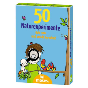 moses. - 50 Naturexperimente - Geh raus und werde Forscher