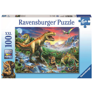Ravensburger - Bei den Dinosauriern, 100 Teile