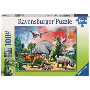 Ravensburger - Unter Dinosauriern, 100 Teile