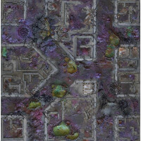 Warzone City Corrupted Game Mat (4x4)
