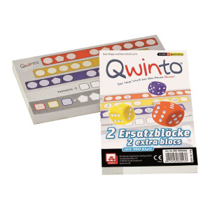 Nürnberger Spielkarten - Qwinto - Ersatzblockblöcke 2er