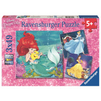 Ravensburger - Abenteuer der Prinzessinnen, 3 x 49 Teile
