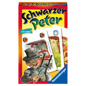 Ravensburger 23409 - Schwarzer Peter, Mitbringspiel...