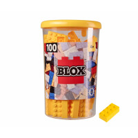 Blox 100 gelbe 8er Steine in