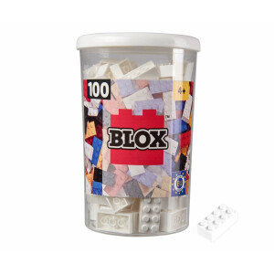 Blox 100 weiße 8er Steine in Dose