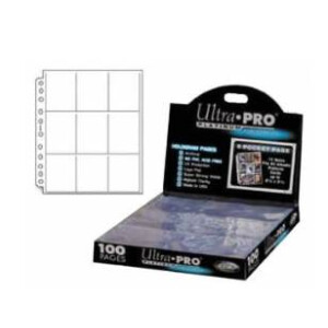 UltraPro - 9-Pocket Platinum Pages Fix100