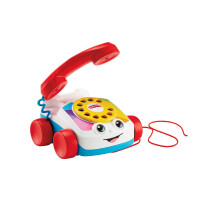 Fisher-Price Plappertelefon, Baby Spielzeug-Telefon, Nachzieh-Spielzeug, Nachziehtier